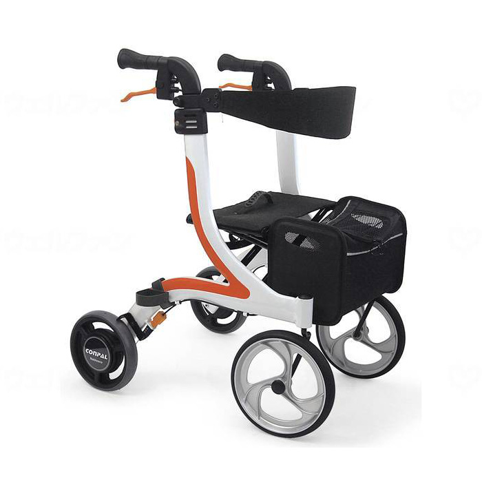 Four-Wheeled Walker KW41 (Indoor and Outdoor Use) with Speed Control Brake