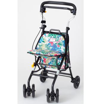 Cute Mini W Flower Aluminum Silver Car