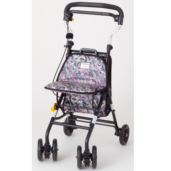 Cute Mini W Painted Pattern Aluminum Silver Car