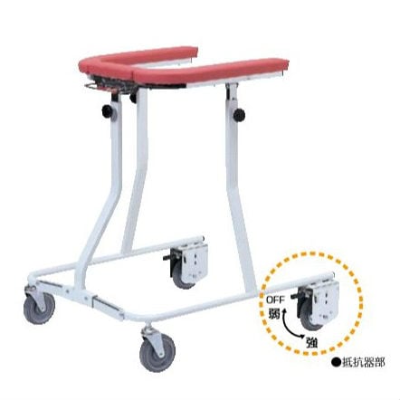 [Indoor use only] Foldable walker with resistor TY157B