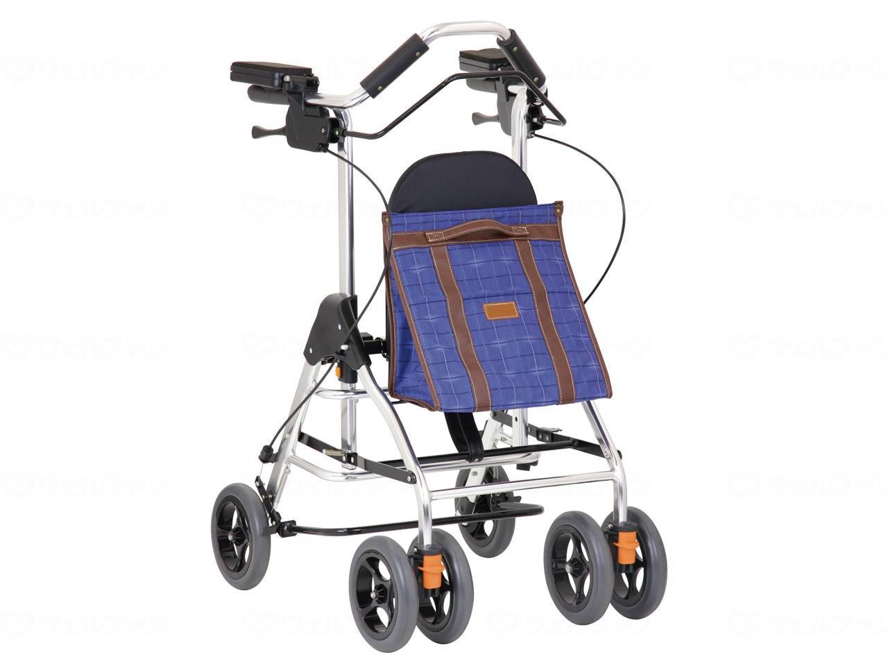 Horseshoe-shaped walker Teiko Little F Blue