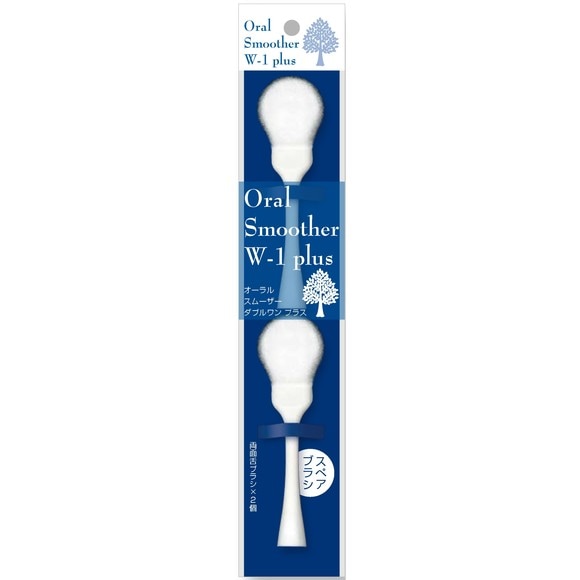 Oral Soft Smoother W-1 Plus (Replacement Head) (2 Pieces)