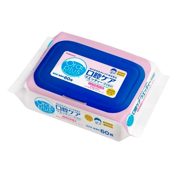 Oral Plus Oral Care Wet Wipes Mild 100 Sheets