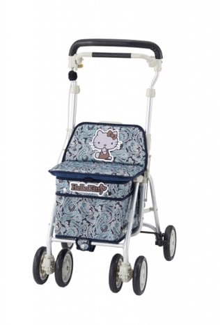 Health Bag Light Mini M (Hello Kitty) / Paisley Blue