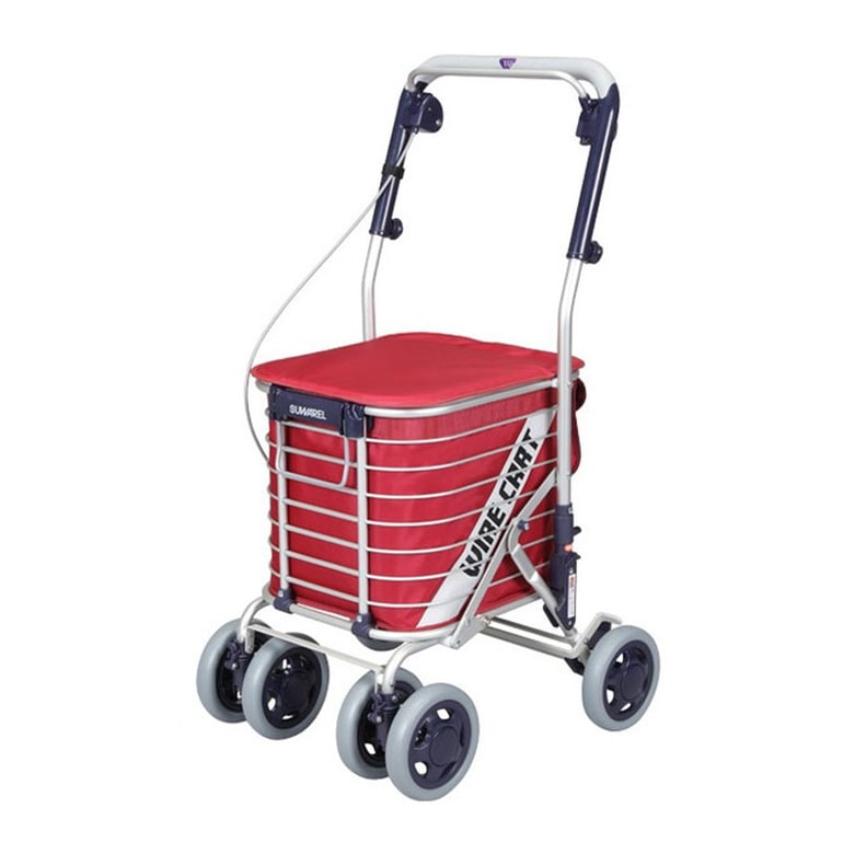Wire Cart Swirl Plain Wine