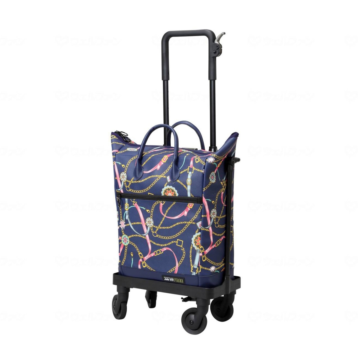 Side Fit Free PVC Lian Pattern Navy