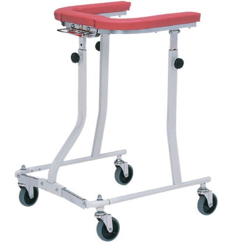 [Indoor Use Only] Foldable Walker with Four Swivel Wheels TY157F