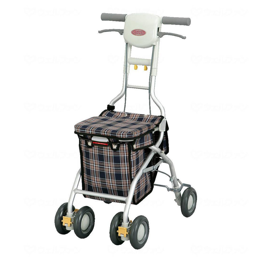 [Special Shipping] Sunfeel Shopping -Blue Check-