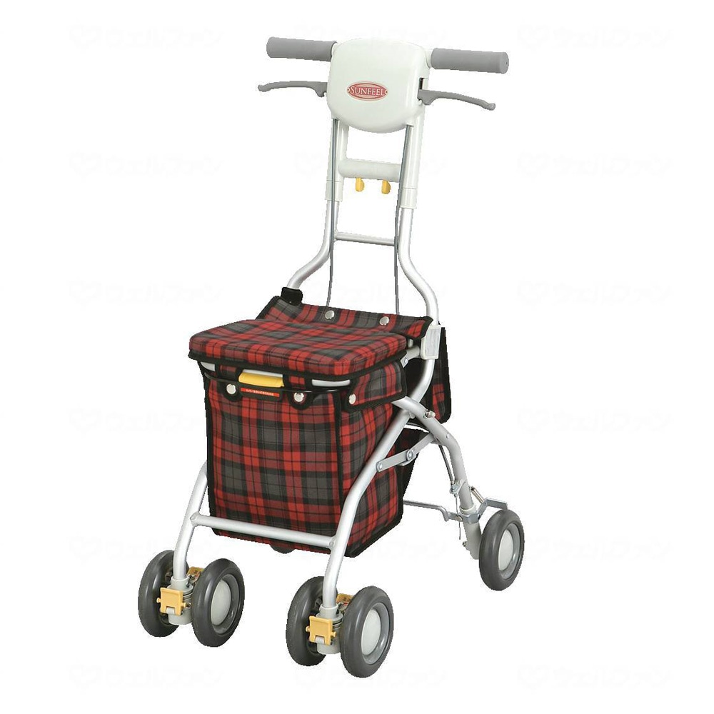 [Special Shipping] Sunfeel Shopping -Red Check-