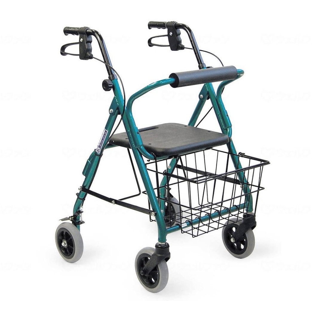 Four-Wheeled Walker KW20 Green